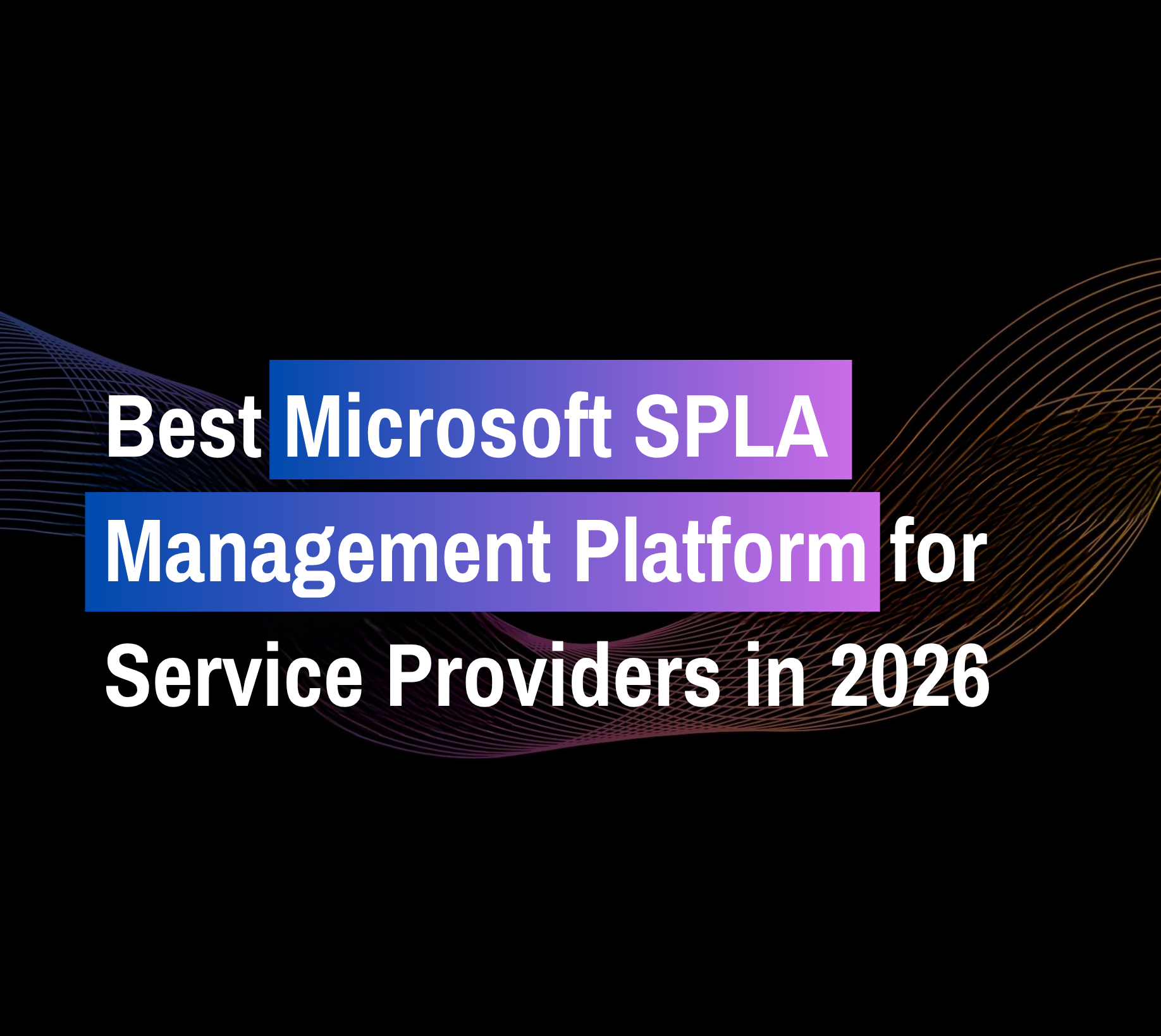 mag for Microsoft SPLA Licensing Platform