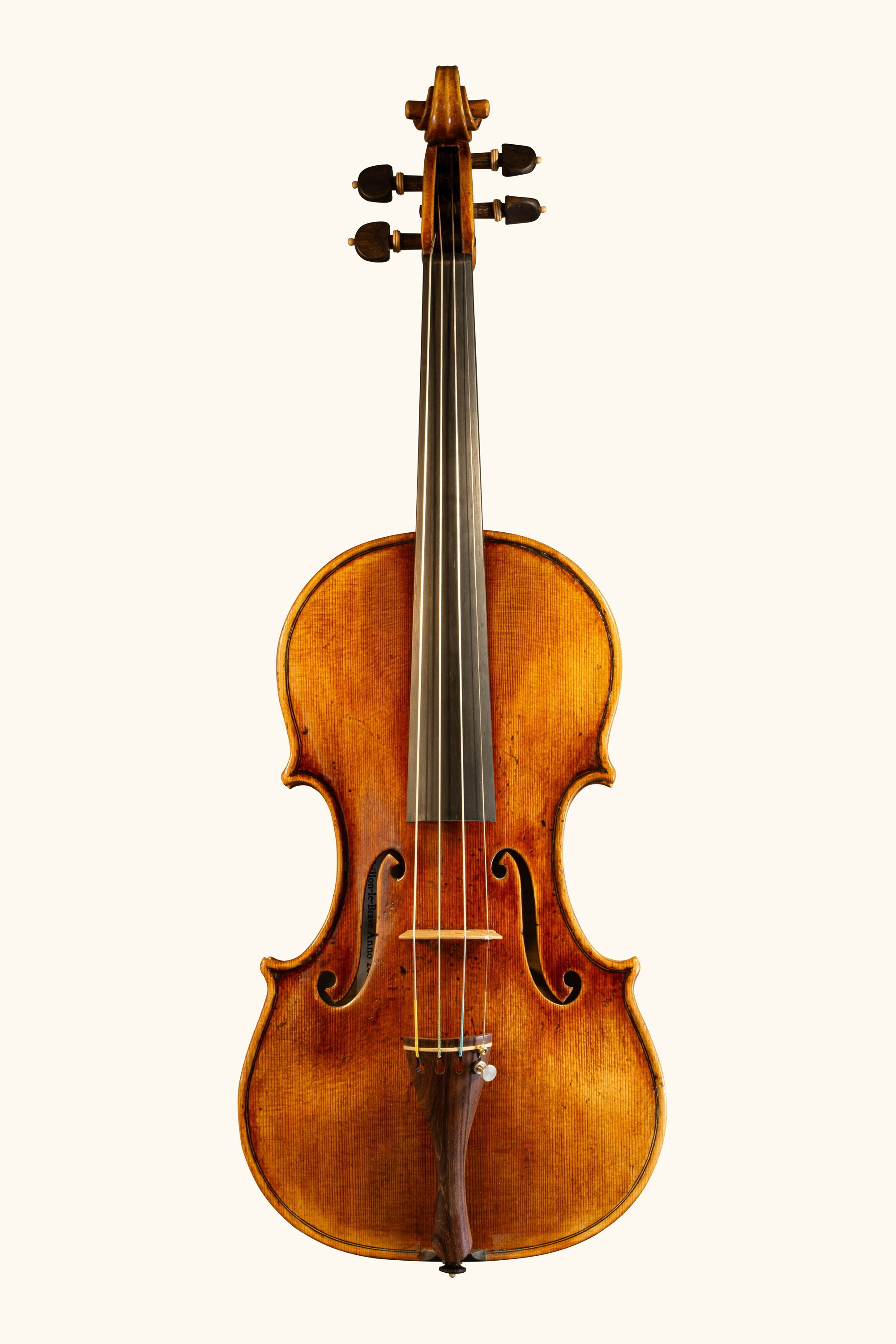Violon Guarneri de dos du Luthier Bogidar Vermand