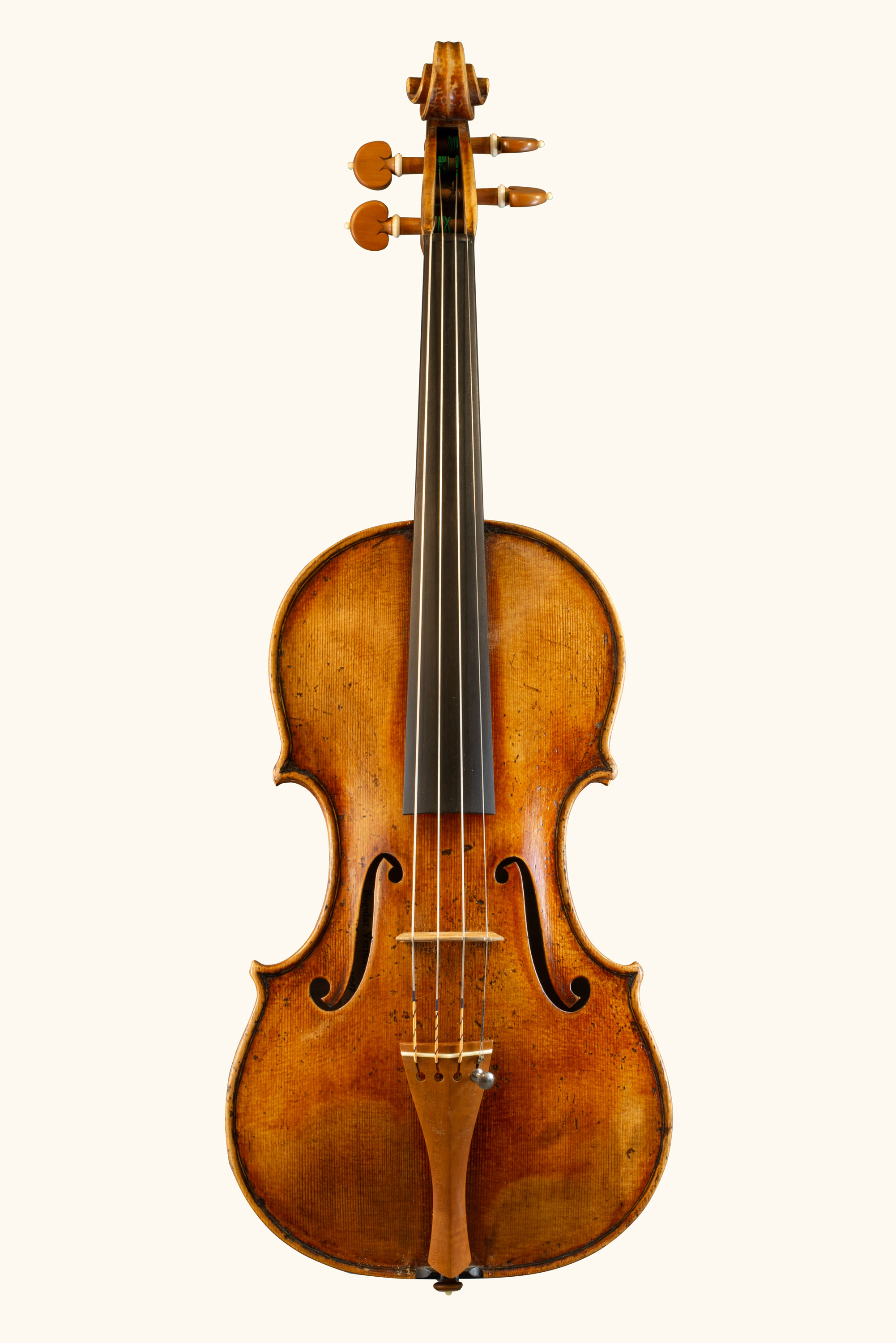 Violon Guarneri de face du Luthier Bogidar Vermand