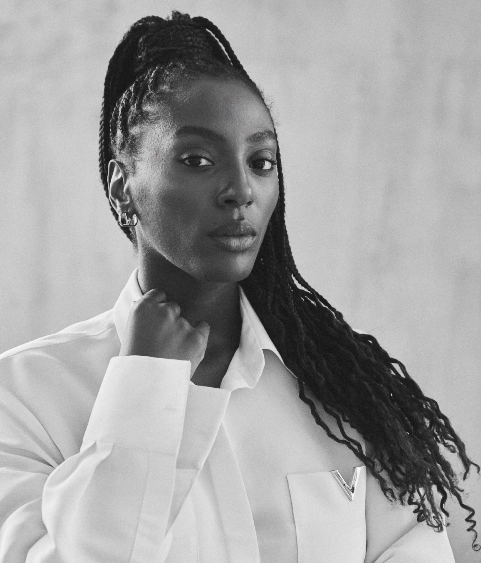 Black and white portrait picture of Yrsa Dalay-Ward