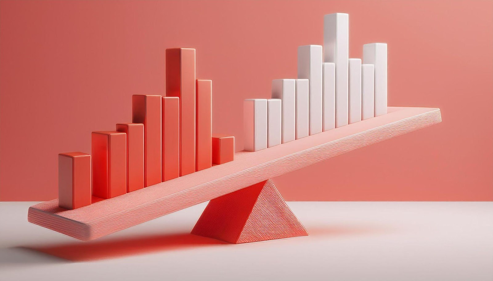  Ilustração representando swing trading como um estilo de negociação.