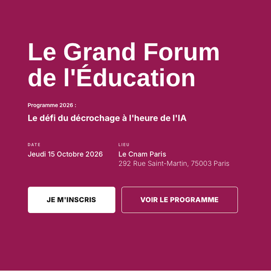 Lancement du 1er Grand Forum de l'Education