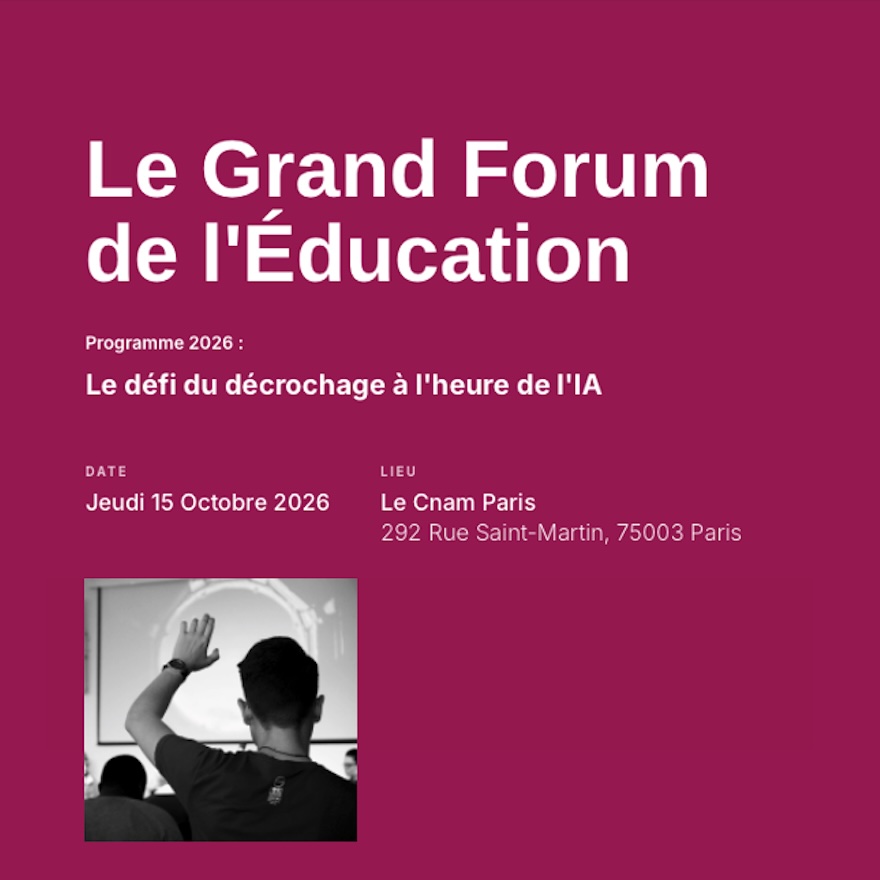 Lancement du 1er Grand Forum de l'Education