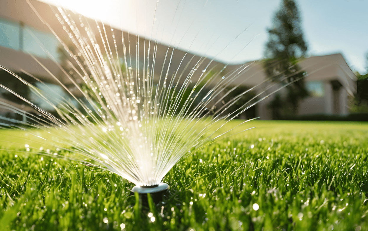 Commercial lawn irrigation in North Salt Lake Utah - professional property maintenance by Activescapes Landscaping