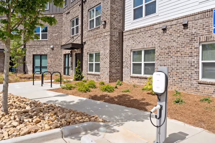 smart car charging station