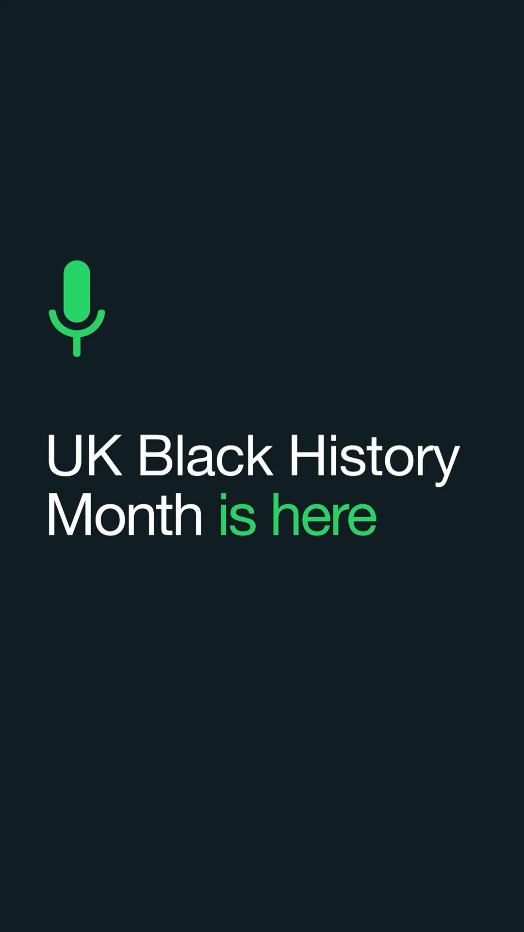 Collaborated with whatsapp for Black history month