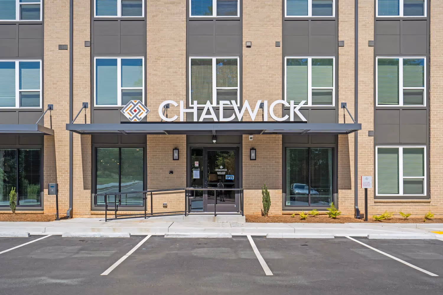 Building exterior sign