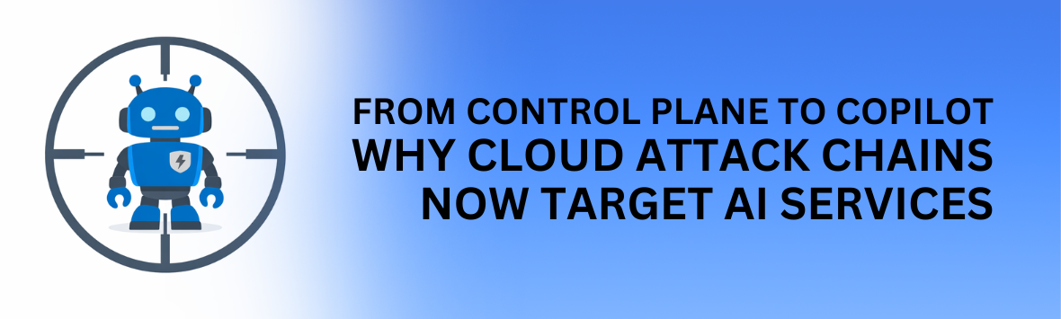 An robot in the cross-hairs of a potential AI services attack.