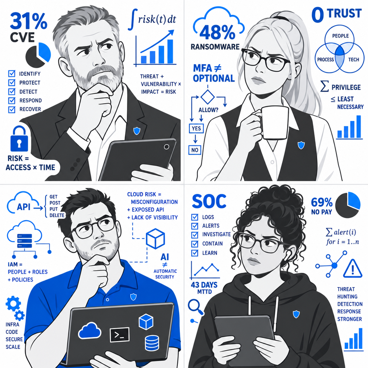 50 2026 Cybersecurity Statistics: AI, Identity, Cloud and Ransomware Trends