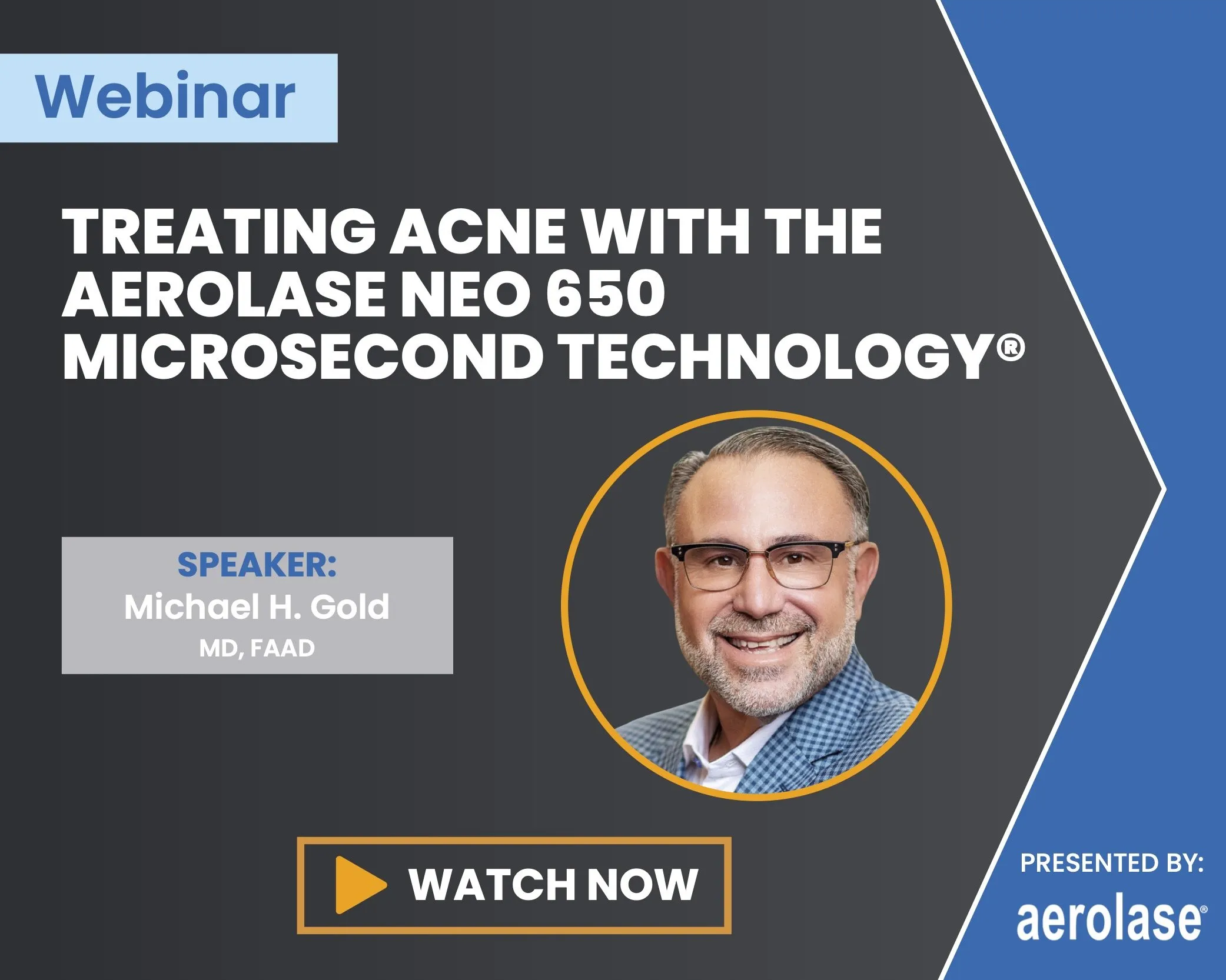 Michael Gold Treating Acne with Neo Elite Aerolase Webinar||