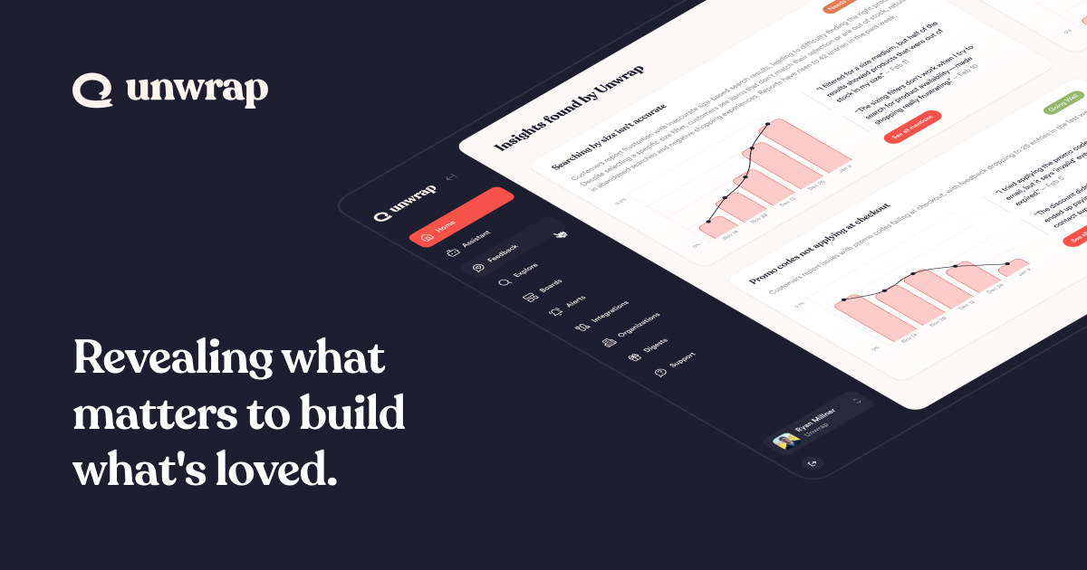 Unwrap AI-Powered Customer Intelligence logo