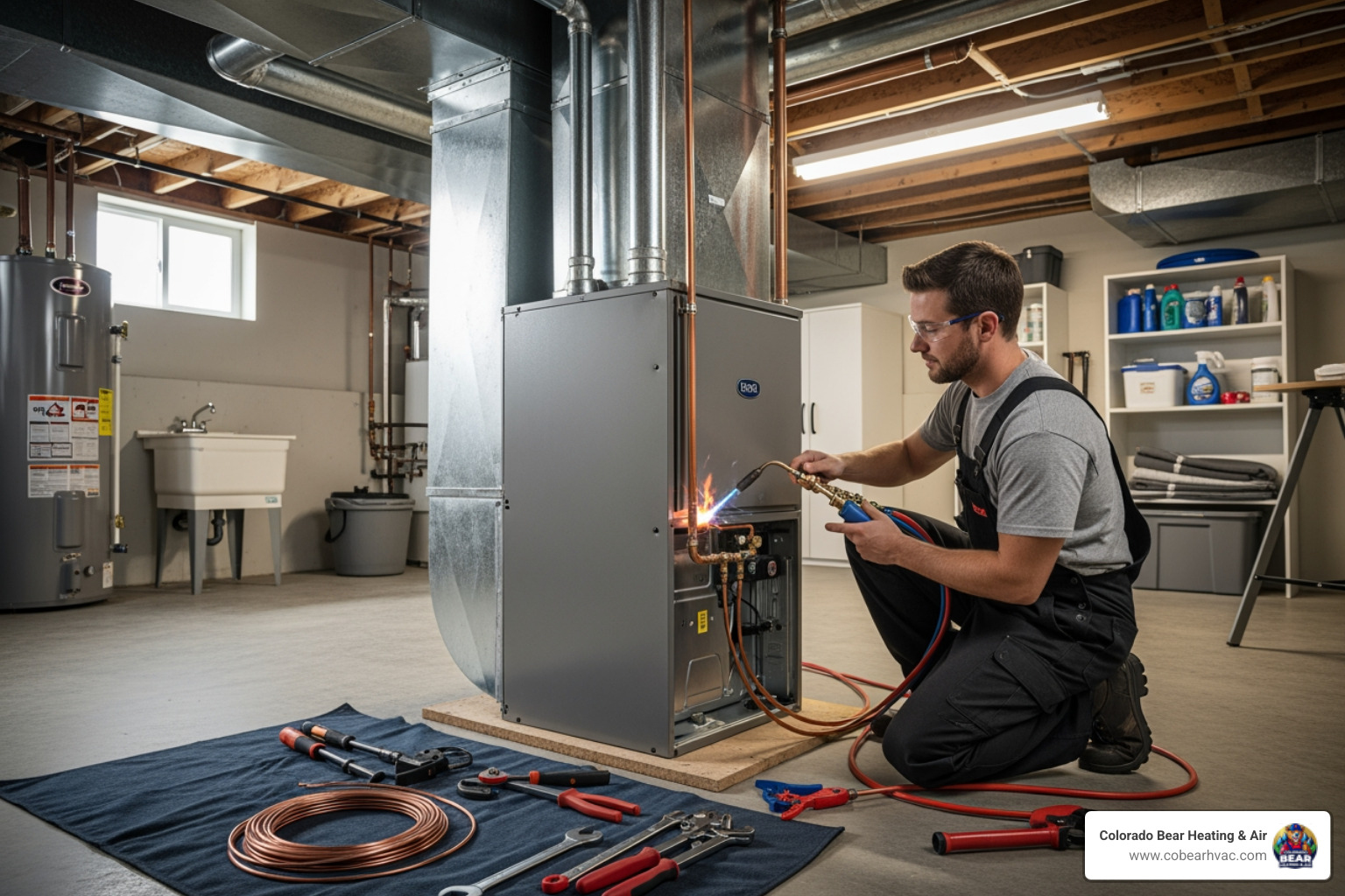 Who offers furnace installation in Castle Rock, CO and provides upfront pricing?
