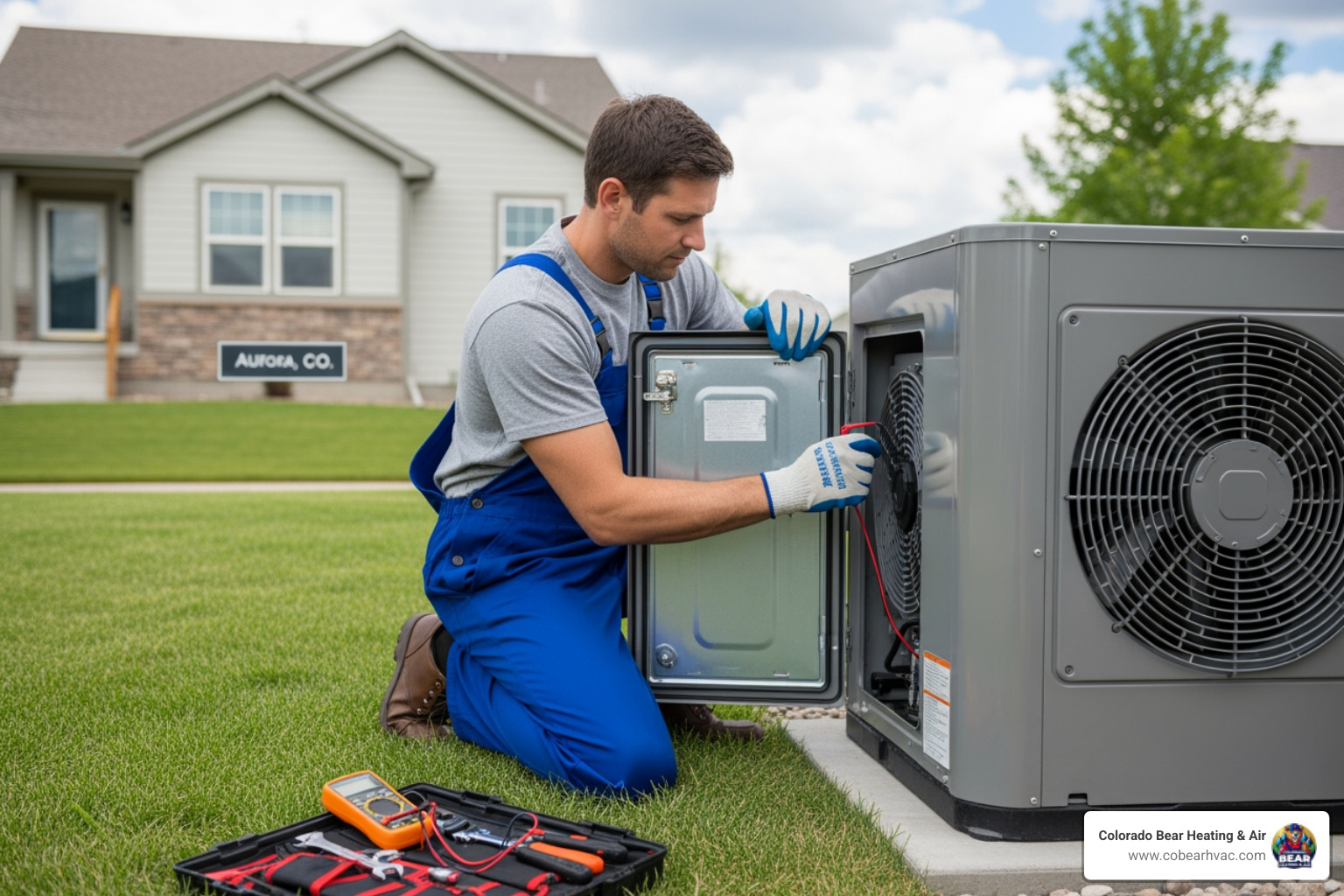 infographic explaining how a heat pump provides both heating and cooling - heat pump repair aurora co