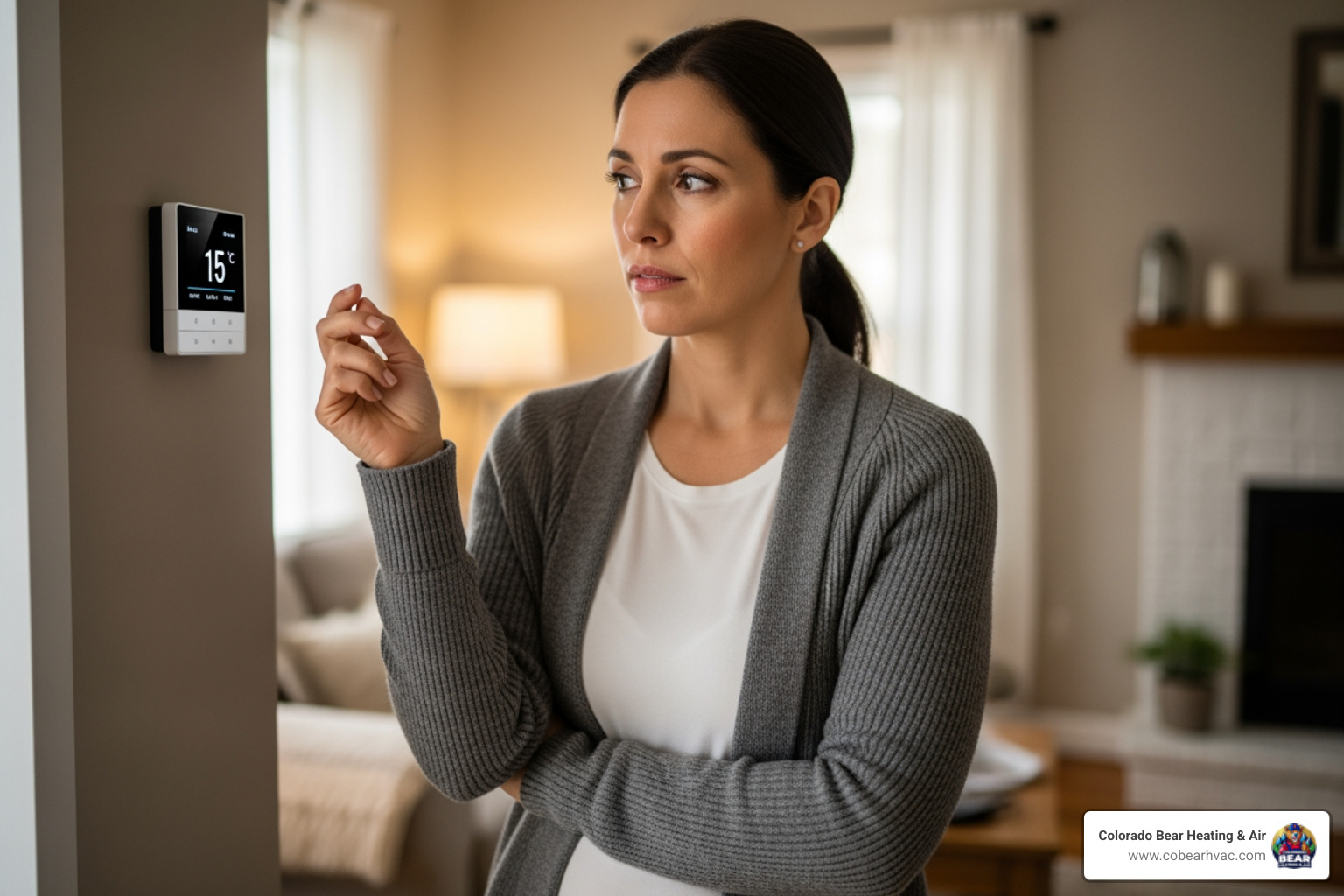 Infographic showing 5 warning signs your furnace needs repair: 1) Strange noises like banging or grinding, 2) Furnace cycling on and off frequently, 3) Unusual smells such as burning dust or electrical odors, 4) Uneven heating throughout your home, 5) Sudden increases in energy bills - heating repair best in castle rock, co Infographic showing 5 warning signs your furnace needs repair: 1) Strange noises like banging or grinding, 2) Furnace cycling on and off frequently, 3) Unusual smells such as burning dust or electrical odors, 4) Uneven heating throughout your home, 5) Sudden increases in energy bills - heating repair best in castle rock, co