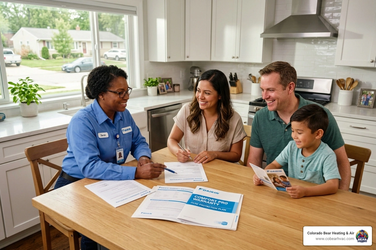 Don't Sweat It with Daikin Warranty Protection