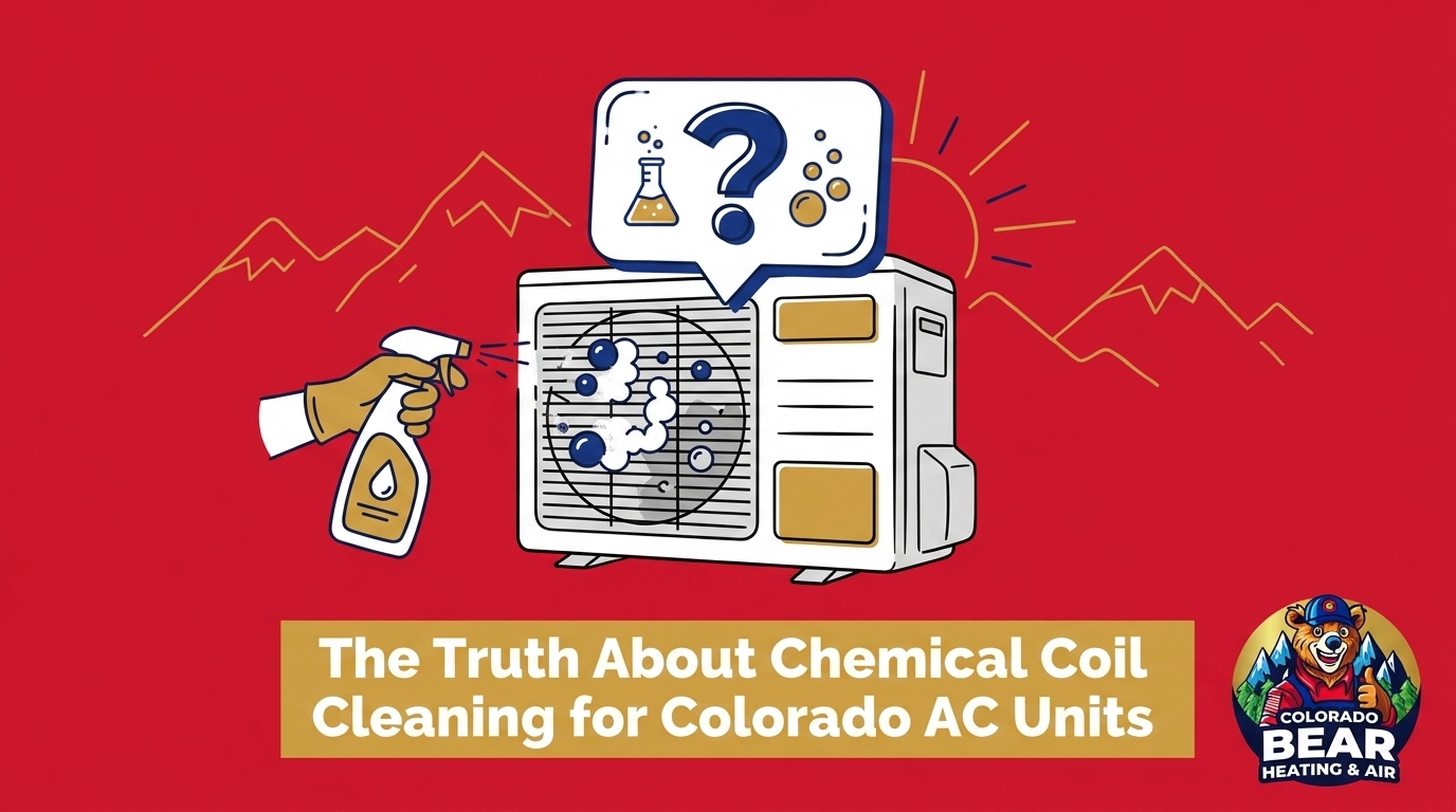 The Truth About Chemical Coil Cleaning for Colorado AC Units