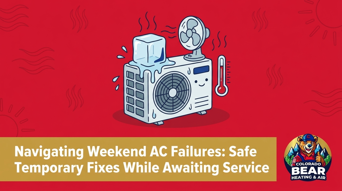 Navigating Weekend AC Failures: Temporary Fixes While Awaiting Service