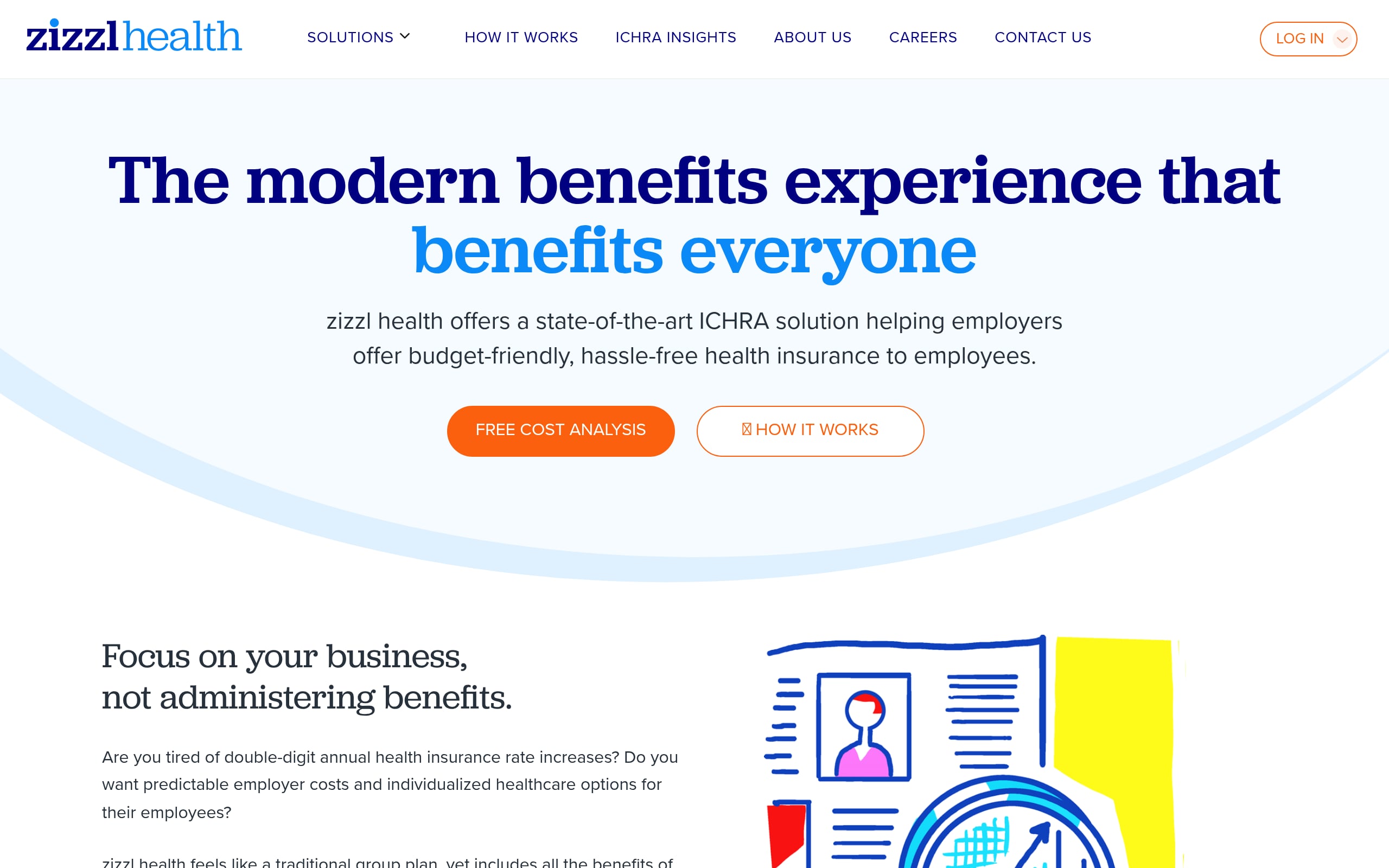 Zizzl Health Screenshot