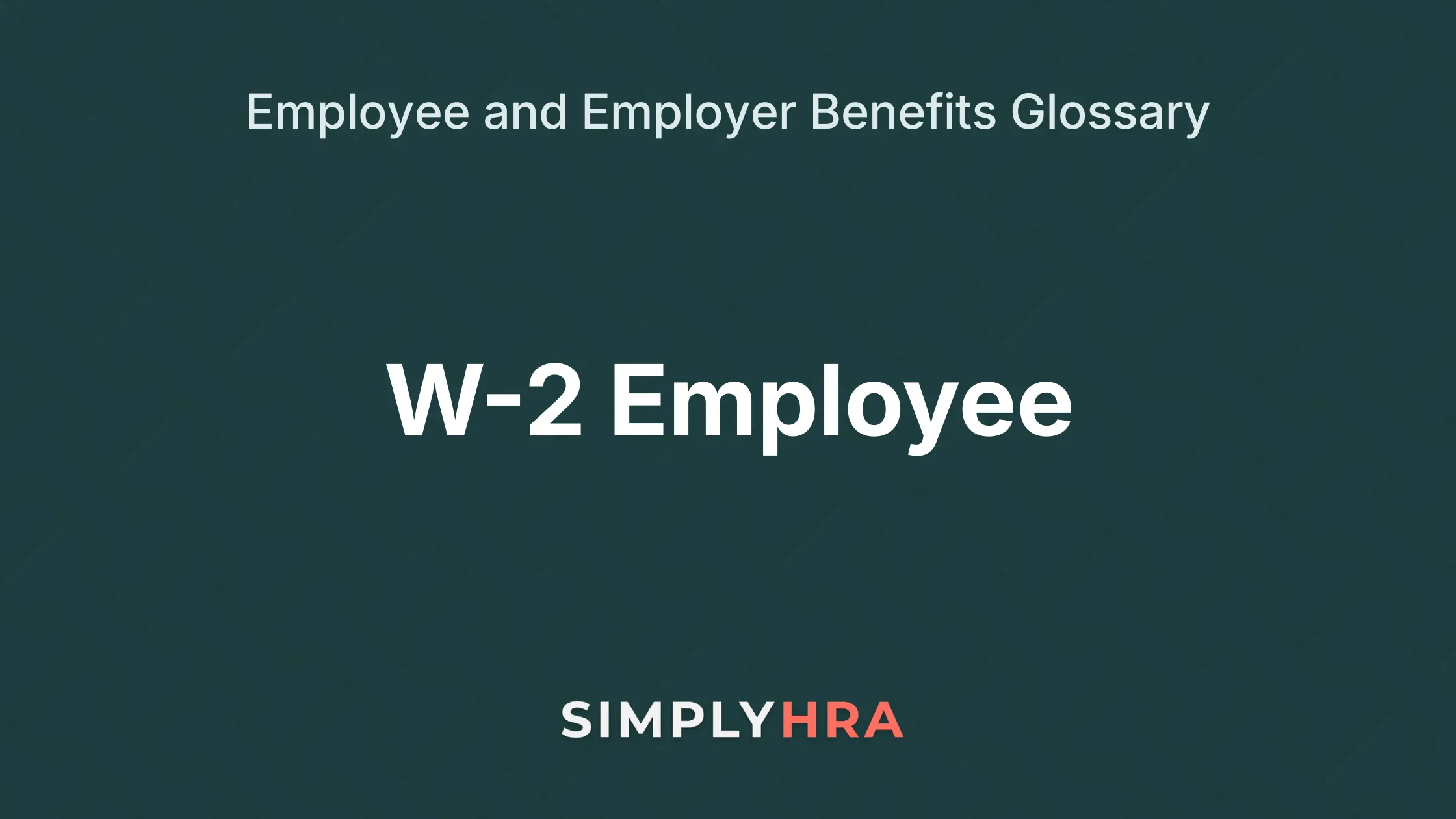 W-2 Employee