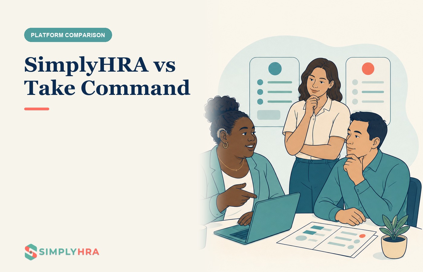 SimplyHRA illustration: SimplyHRA vs Take Command