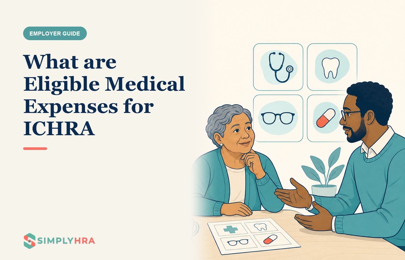 SimplyHRA illustration: What are Eligible Medical Expenses for ICHRA