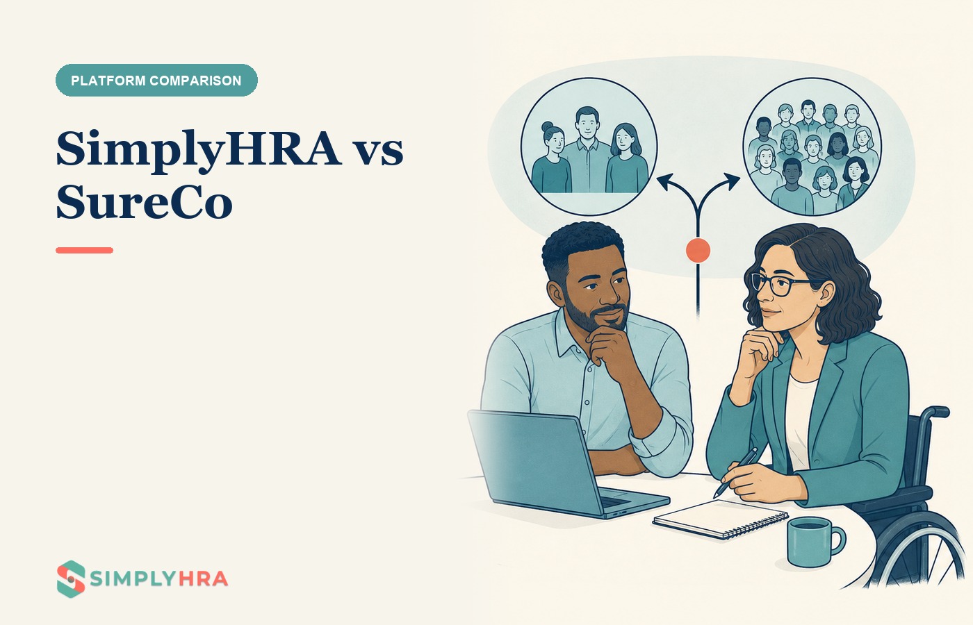 SimplyHRA illustration: SimplyHRA vs SureCo