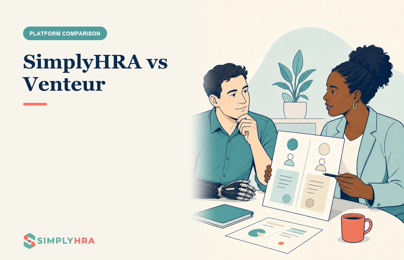 SimplyHRA illustration: SimplyHRA vs Venteur