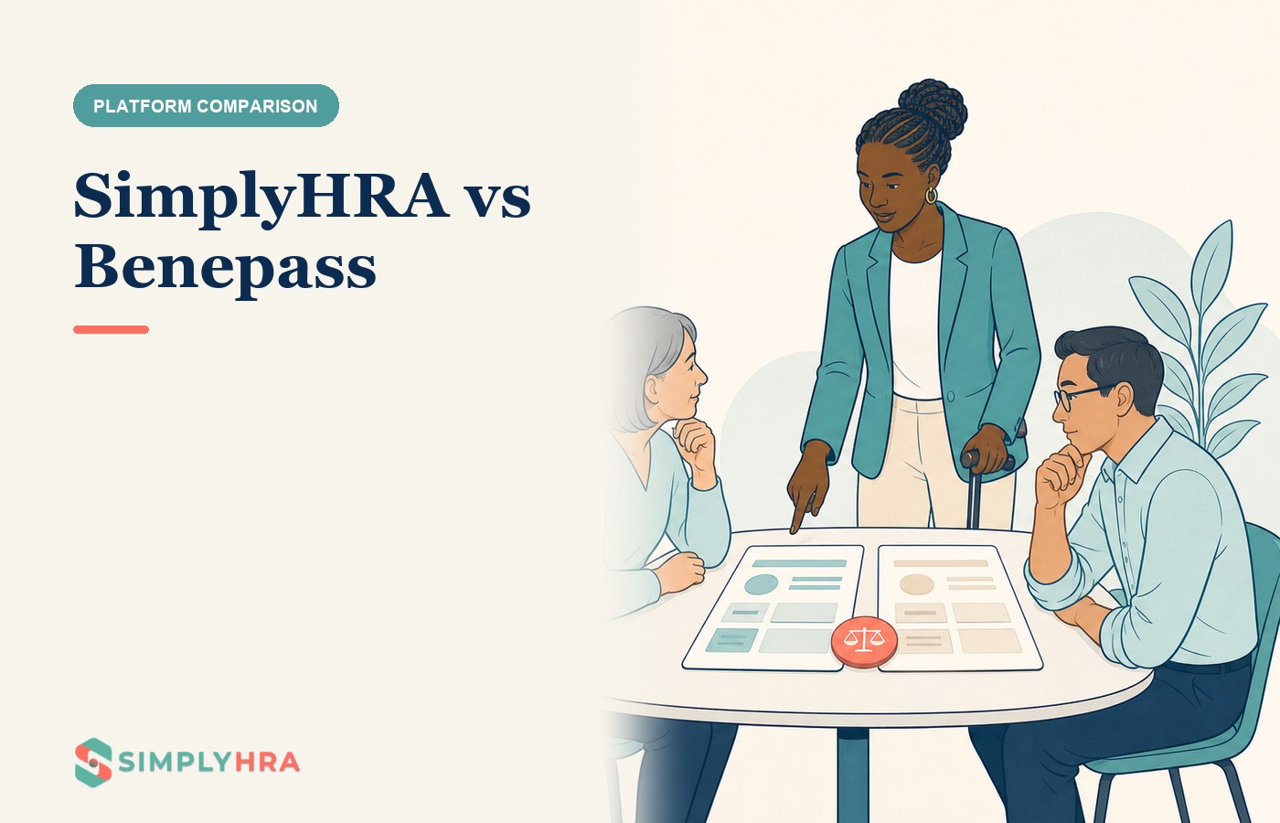 SimplyHRA illustration: SimplyHRA vs Benepass