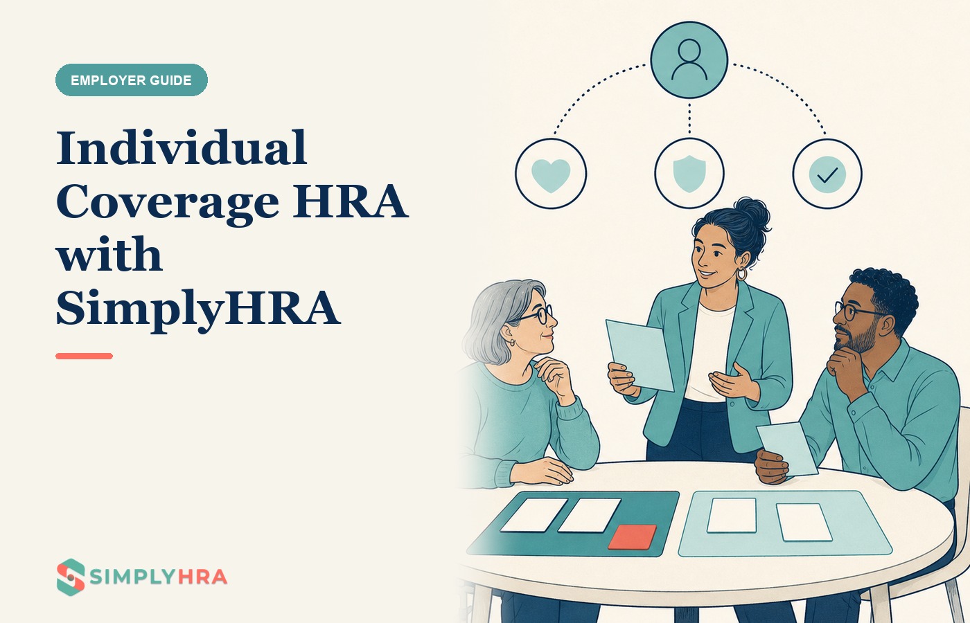 SimplyHRA illustration: Individual Coverage HRA with SimplyHRA
