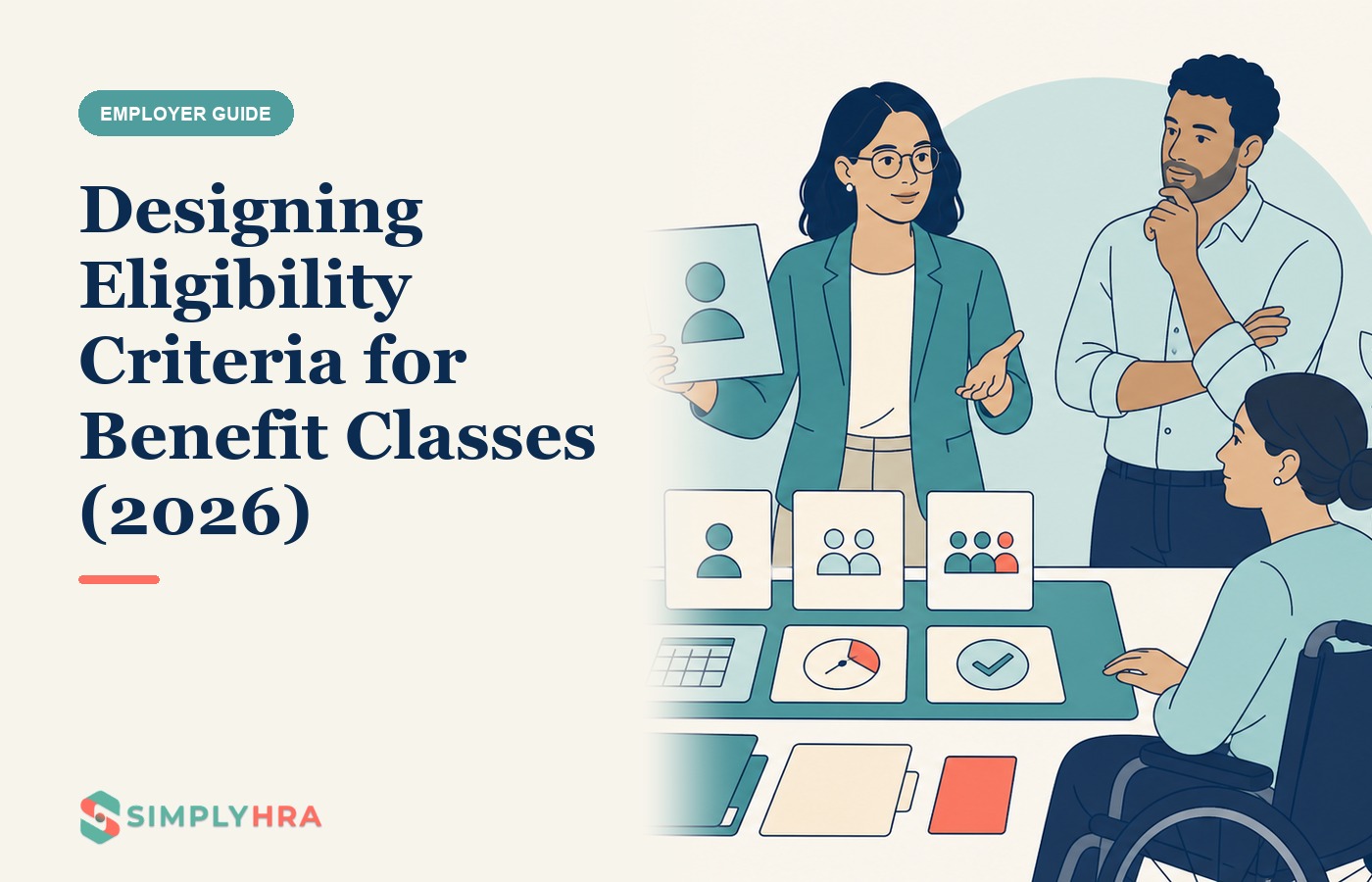 SimplyHRA illustration: Designing Eligibility Criteria for Benefit Classes (2026)