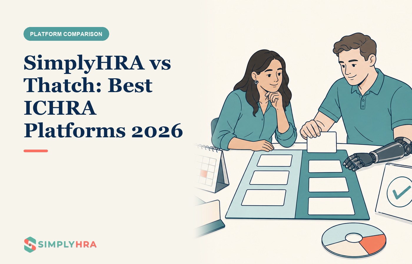 SimplyHRA illustration: SimplyHRA vs Thatch: Best ICHRA Platforms 2026