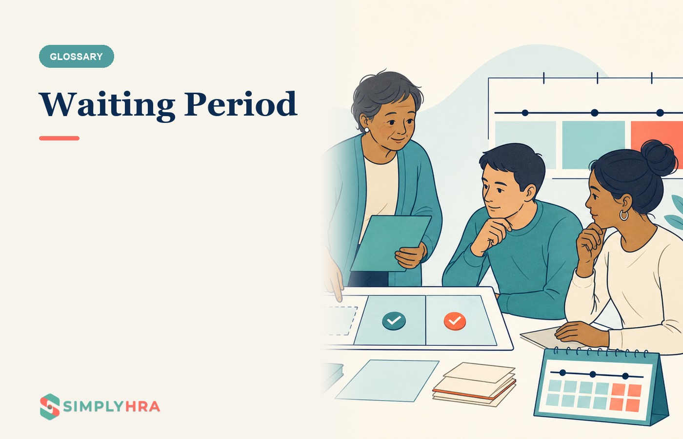 SimplyHRA illustration: Waiting Period