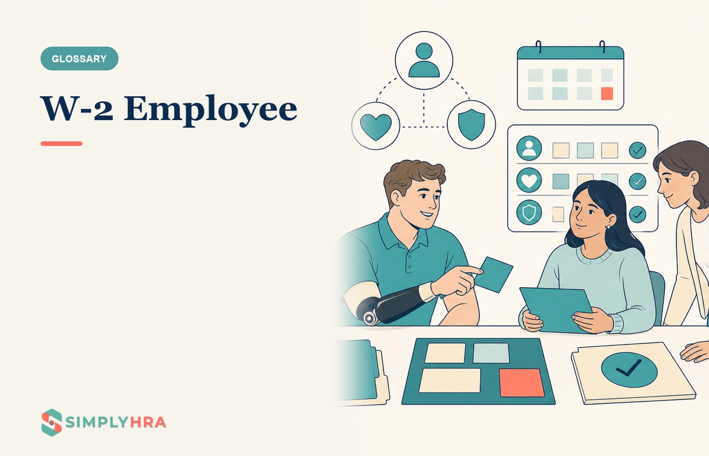 SimplyHRA illustration: W-2 Employee