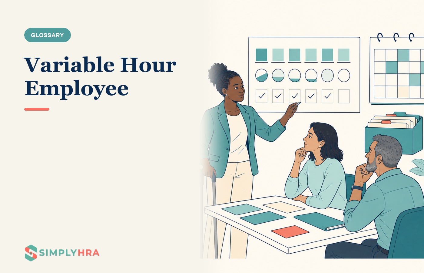 SimplyHRA illustration: Variable Hour Employee