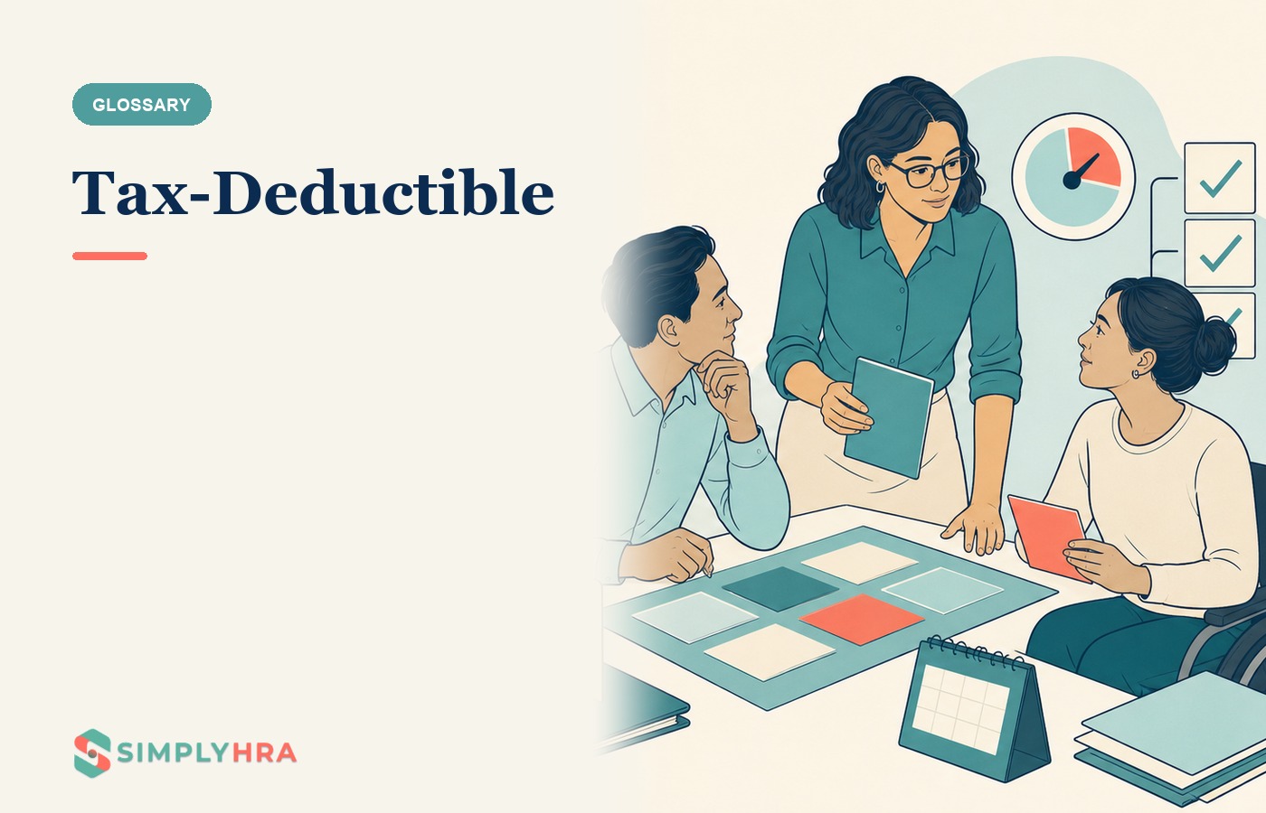 SimplyHRA illustration: Tax-Deductible