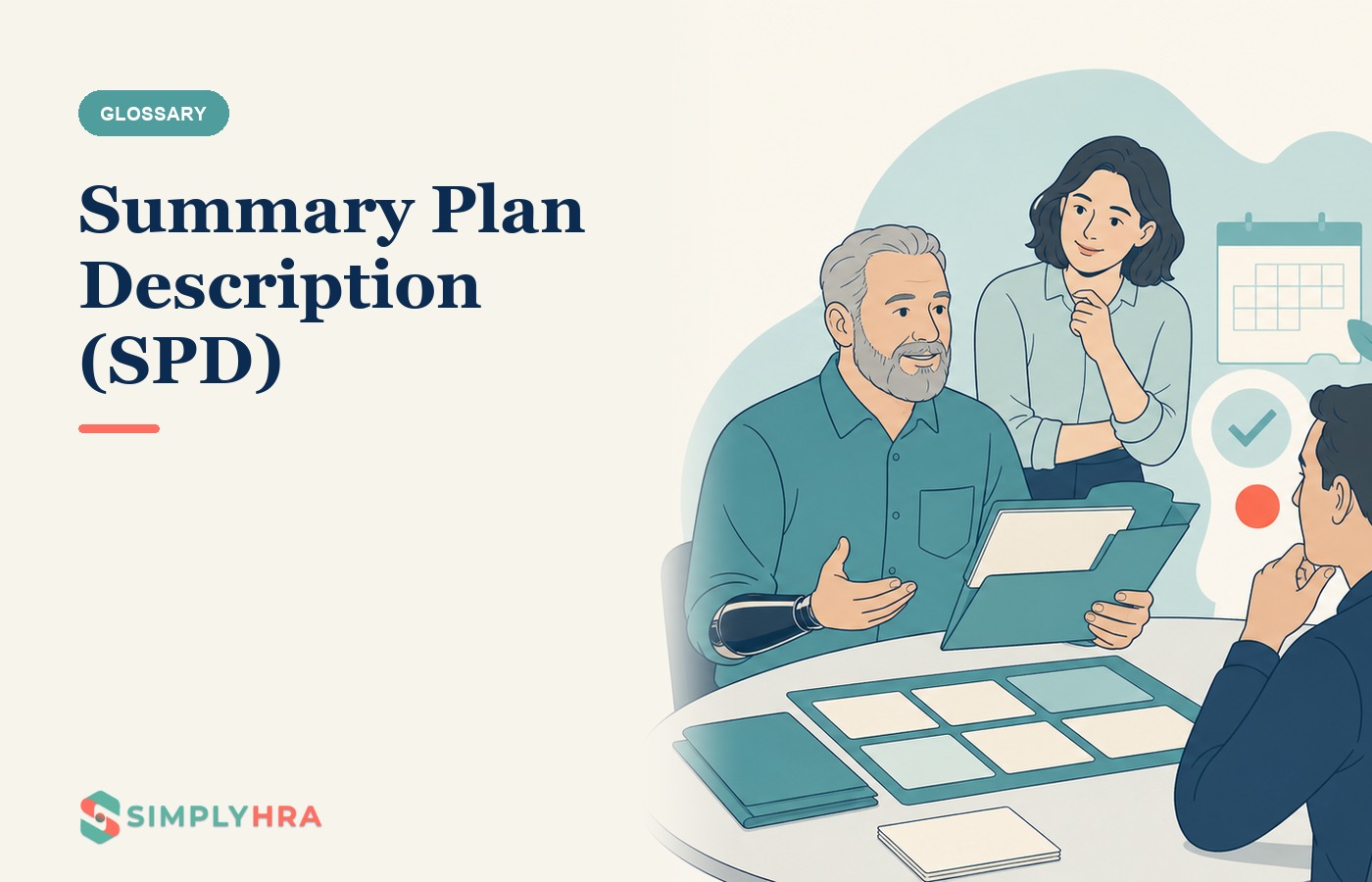 SimplyHRA illustration: Summary Plan Description (SPD)