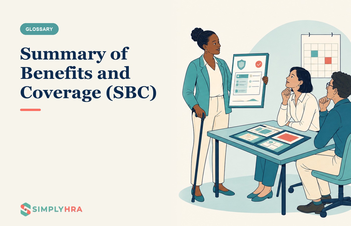 SimplyHRA illustration: Summary of Benefits and Coverage (SBC)
