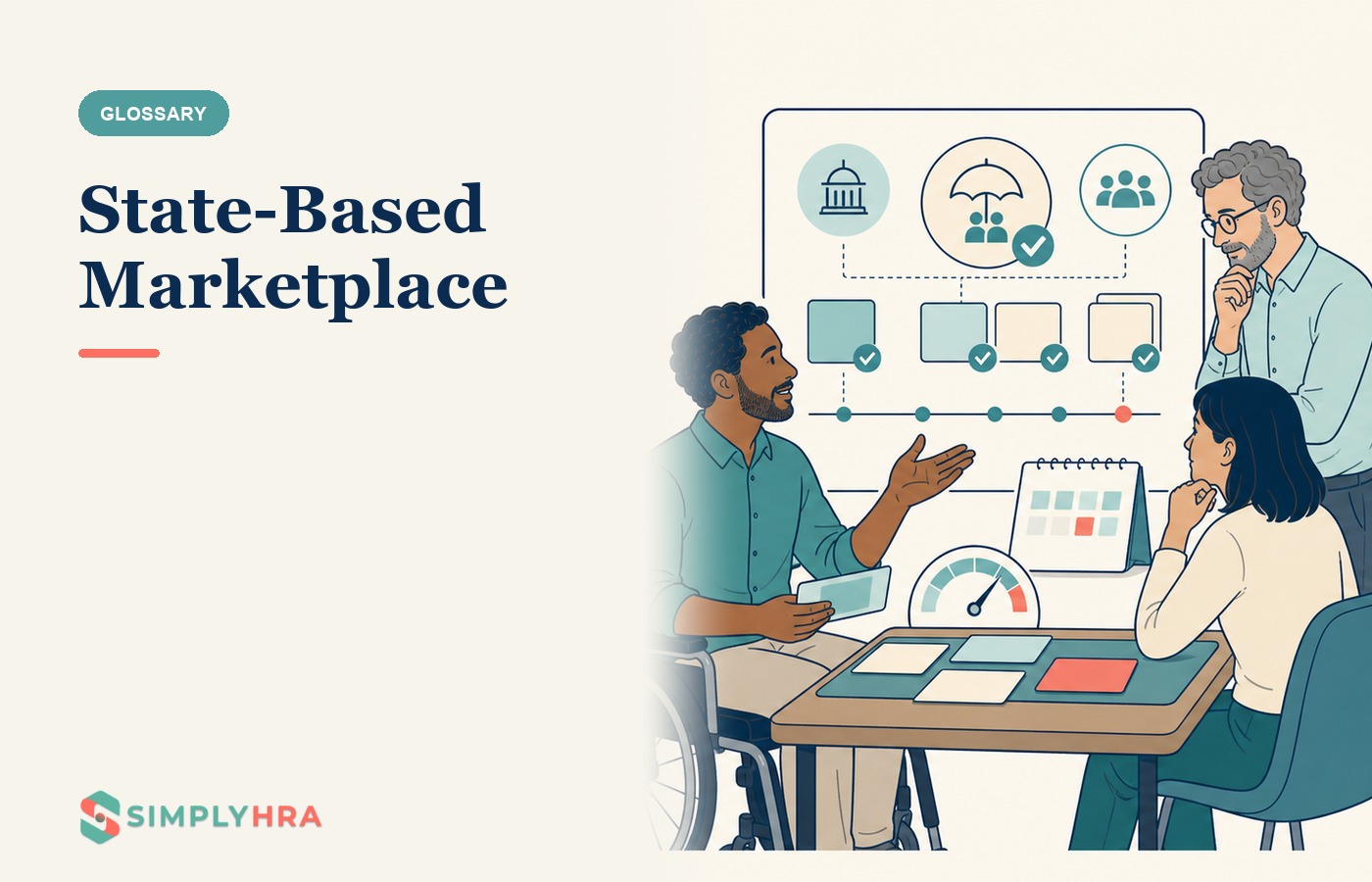SimplyHRA illustration: State-Based Marketplace
