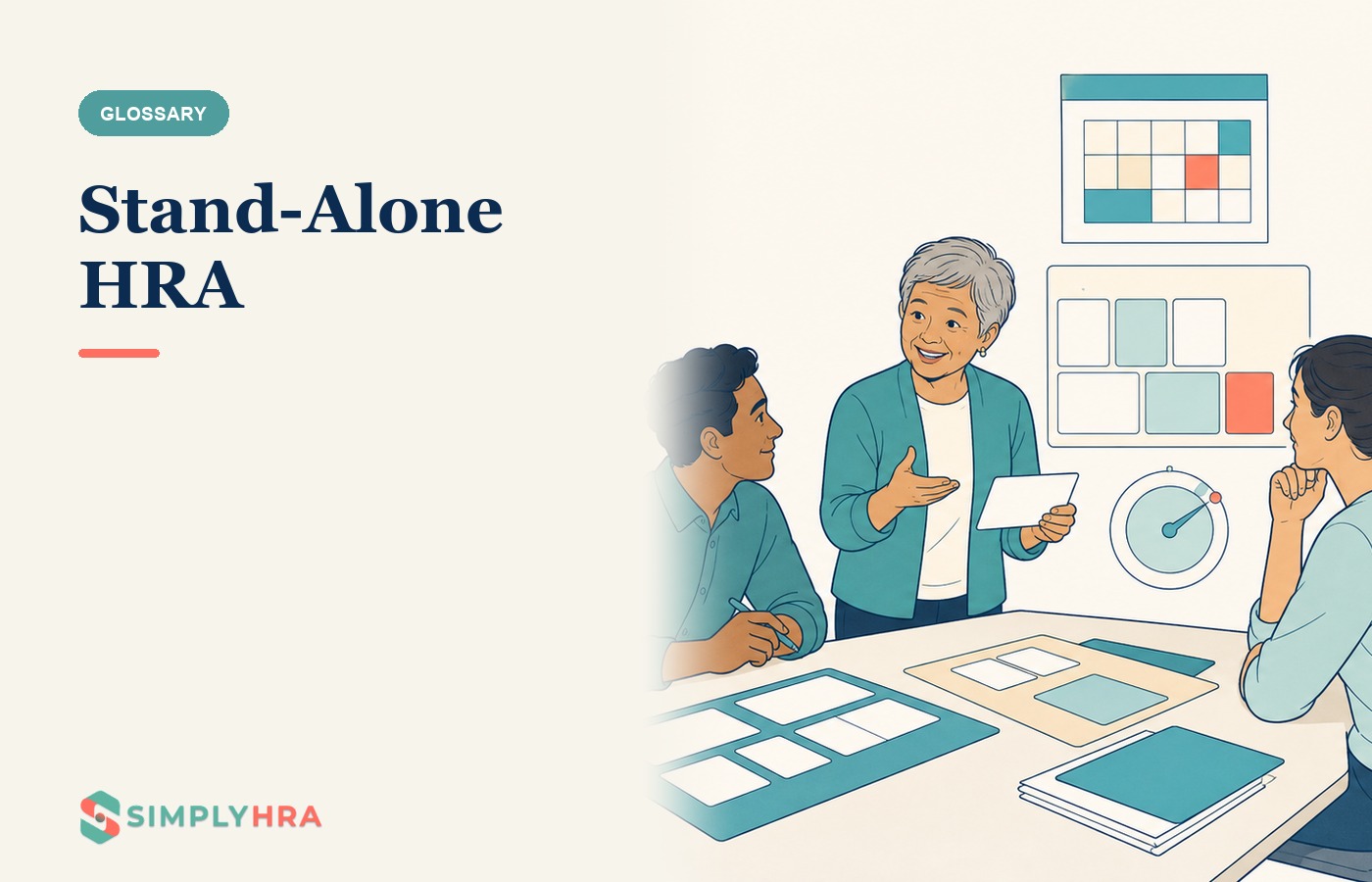 SimplyHRA illustration: Stand-Alone HRA