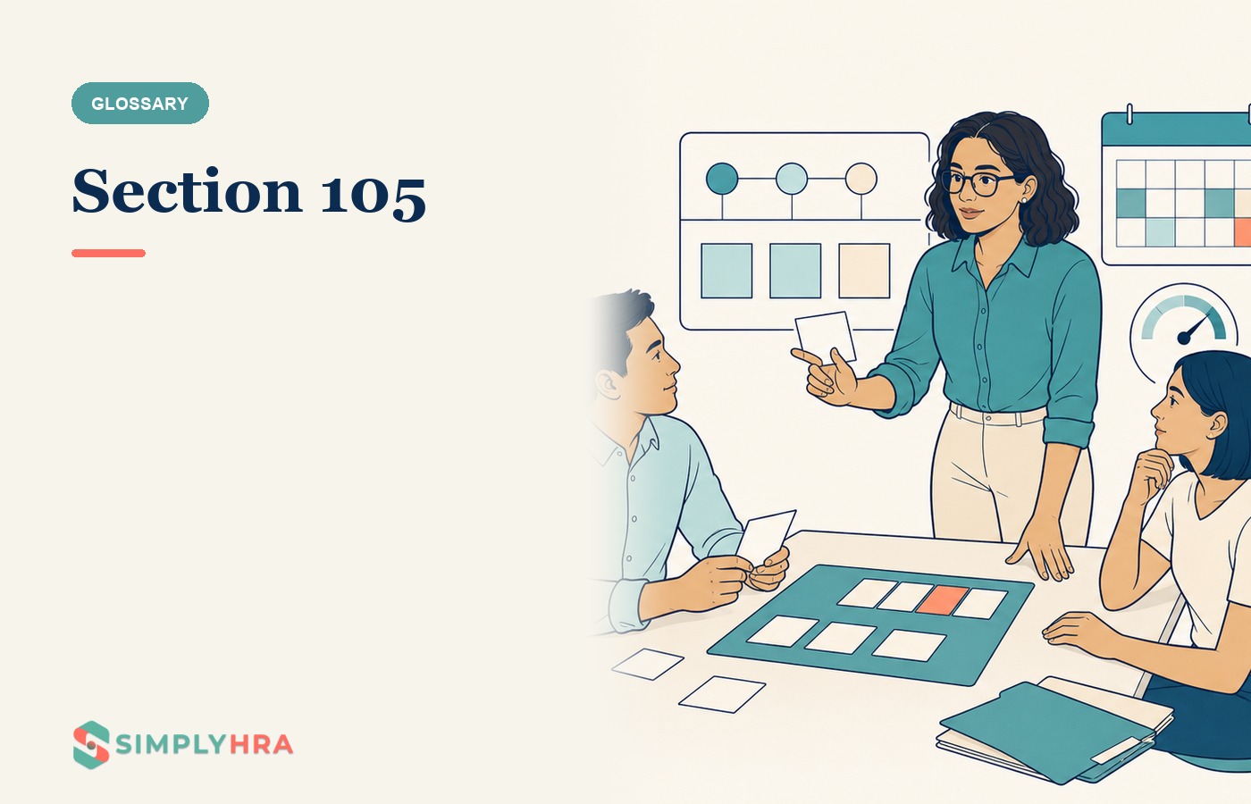 SimplyHRA illustration: Section 105