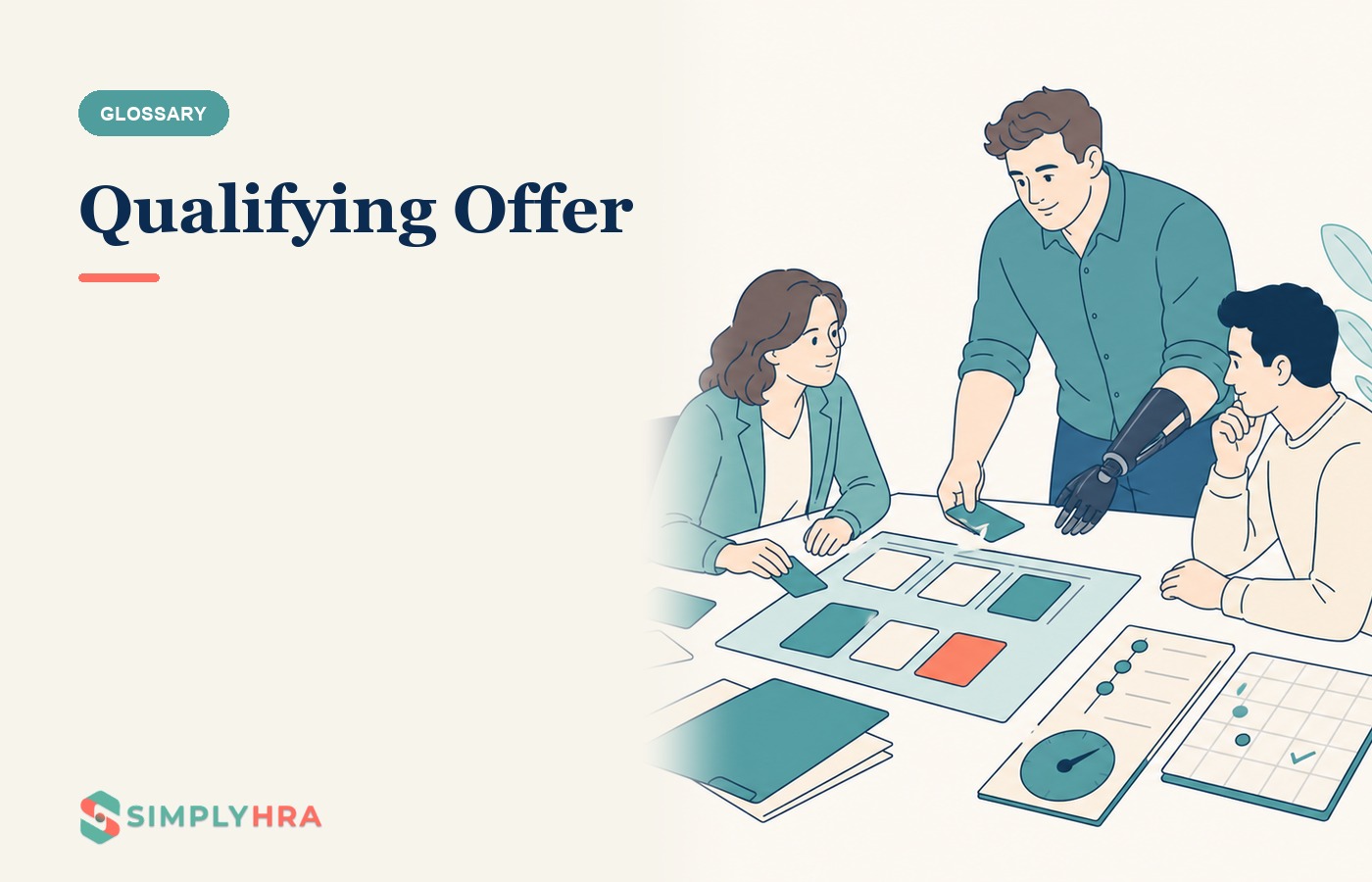 SimplyHRA illustration: Qualifying Offer