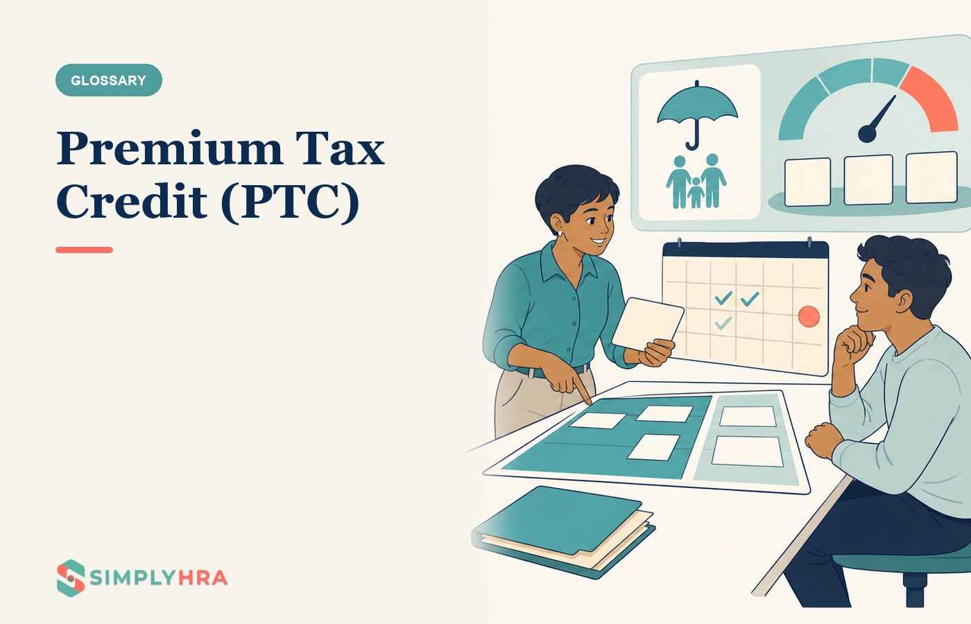 SimplyHRA illustration: Premium Tax Credit (PTC)