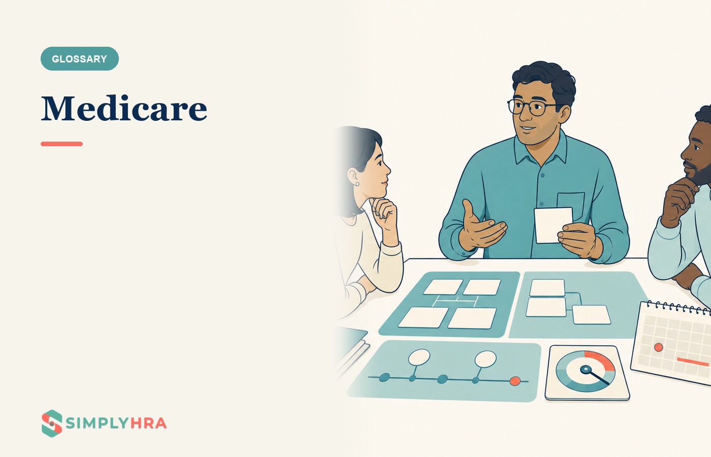 SimplyHRA illustration: Medicare