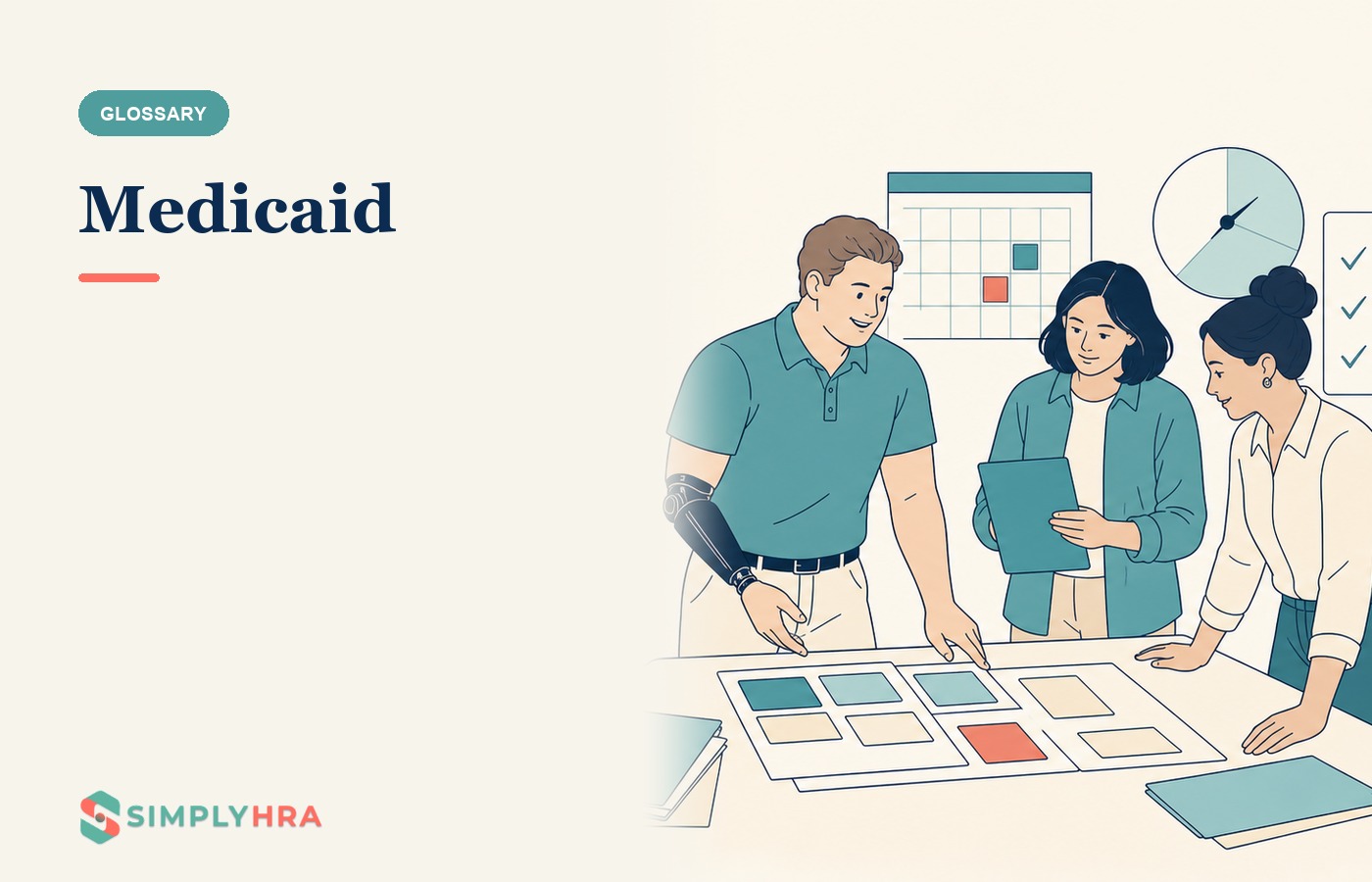 SimplyHRA illustration: Medicaid