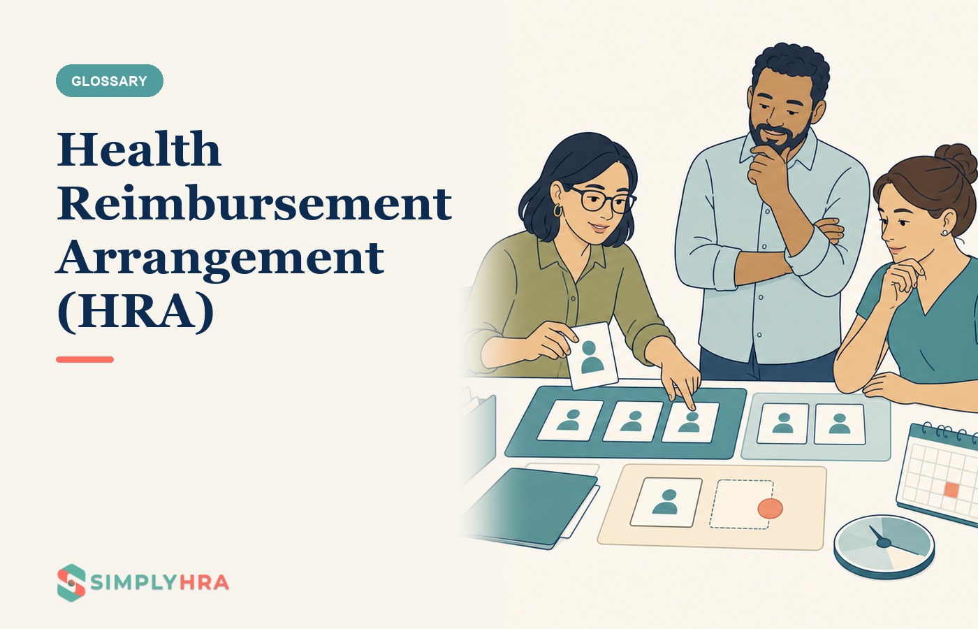 SimplyHRA illustration: Health Reimbursement Arrangement (HRA)