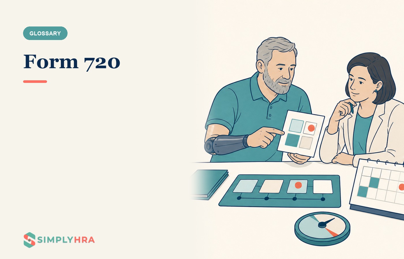 SimplyHRA illustration: Form 720