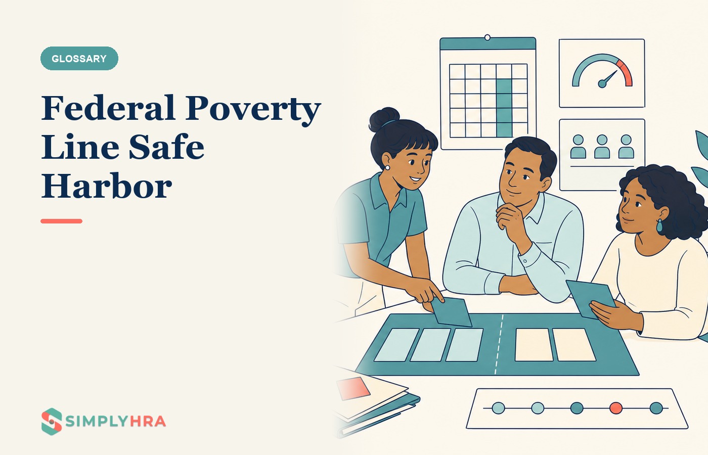 SimplyHRA illustration: Federal Poverty Line Safe Harbor
