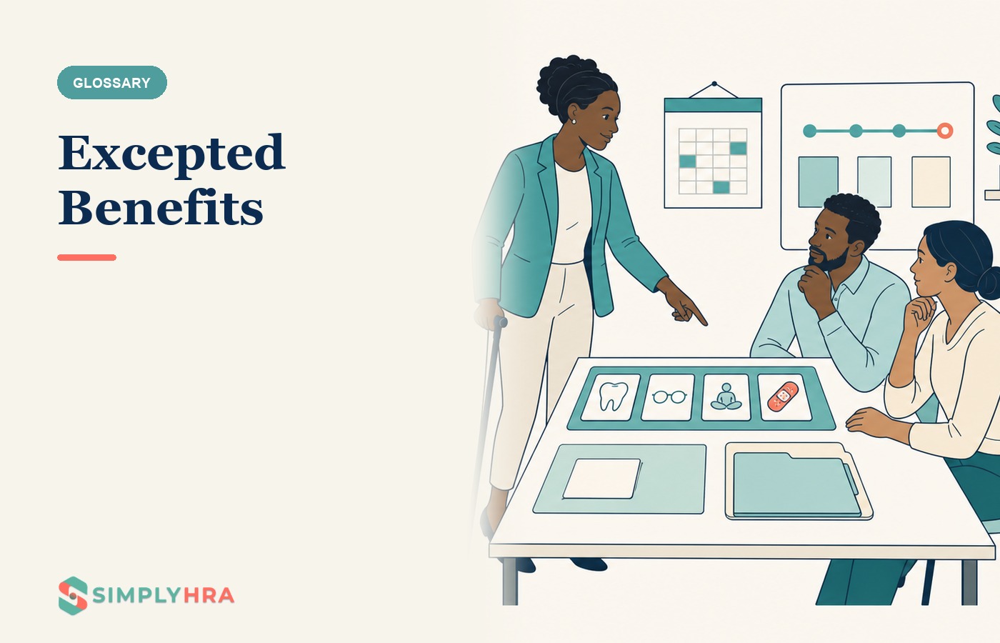 SimplyHRA illustration: Excepted Benefits