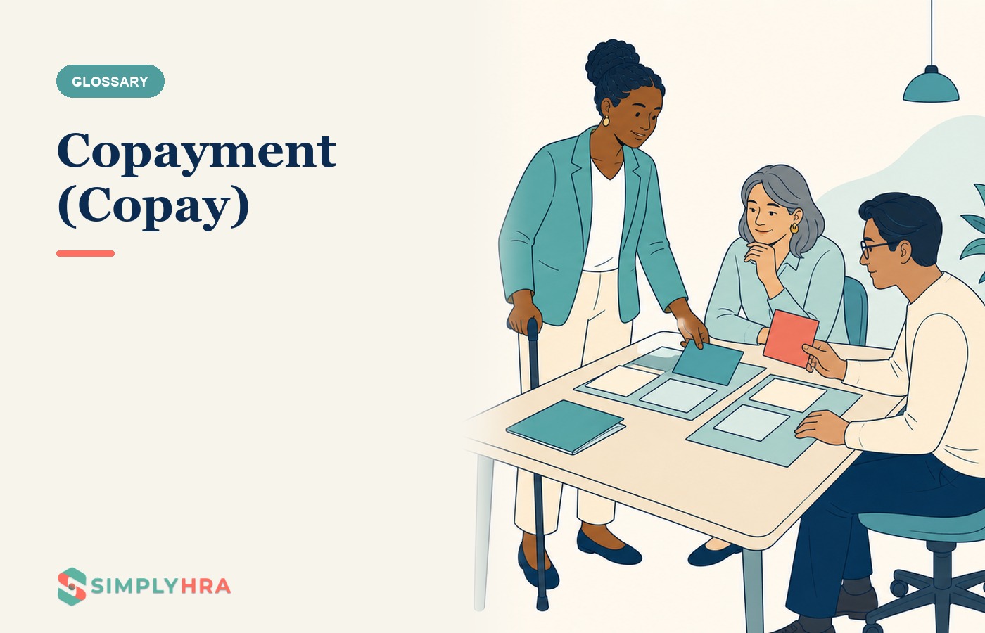 SimplyHRA illustration: Copayment (Copay)
