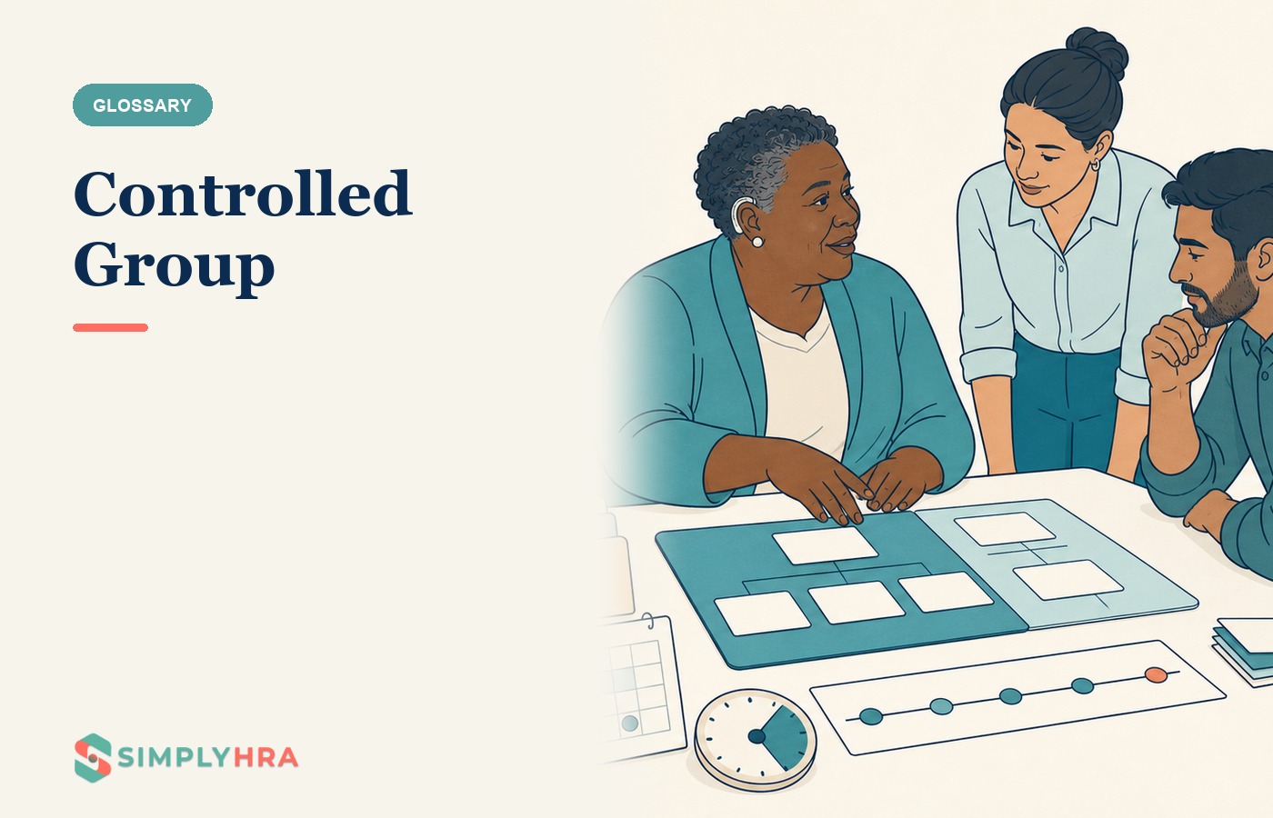 SimplyHRA illustration: Controlled Group